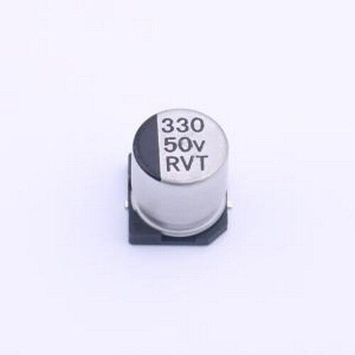 RVT1H331M1010 贴片型铝电解电容 330uF ±20% 50V SMD,D10xL10.2