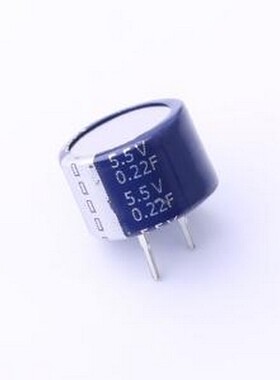 CBW5R5224CF-ZJ 超级电容器 0.22F -20%~+80% 5.5V 插件,P=5mm