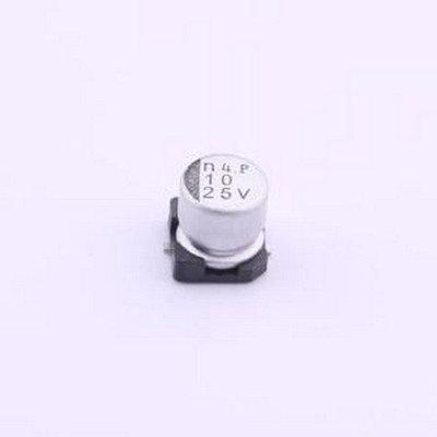 UWT1E100MCL1GB 贴片型铝电解电容 10uF ±20% 25V SMD,D5xL5.4mm
