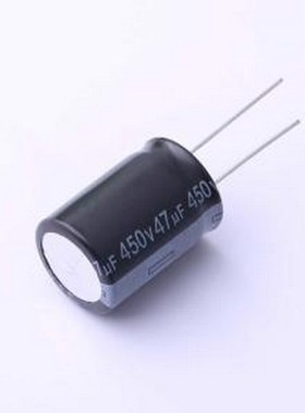 EWH2WM470M25OT 直插铝电解电容 47uF ±20% 450V 插件,D18xL25mm