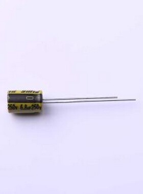 LKMC0902E6R8MF 直插铝电解电容 6.8uF ±20% 250V 插件,D6.3xL9m