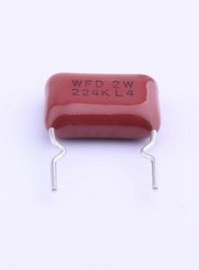ECWFD2W224KQ 聚丙烯膜电容(CBB) 220nF ±10% 450V 插件,P=10mm