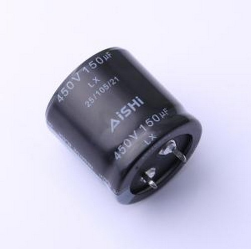 ELX2WM151Q30KT 牛角型电解电容 150uF ±20% 450V 插件,D30xL30m