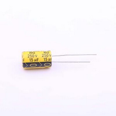 ECRG1016150M251P00 直插铝电解电容 15uF ±20% 250V 插件,D10xL
