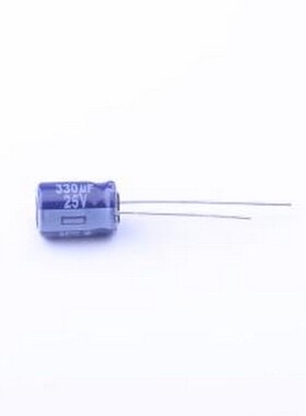 ECA1EM331 直插铝电解电容 330uF ±20% 25V 插件,D8xL11.5mm
