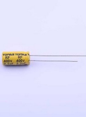ECRF08162R2M401P00 直插铝电解电容 2.2uF ±20% 400V 插件,D8xL