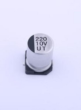 UT1A221M0810VG 贴片型铝电解电容 220uF ±20% 10V SMD,D8xL10.2