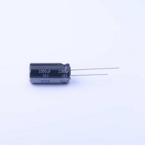EEUFS1C332 直插铝电解电容 3300uF ±20% 16V 插件,D12.5xL25mm
