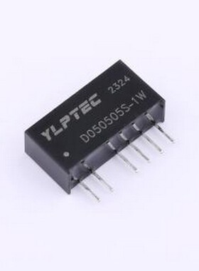 D050505S-1W 电源模块 D050505S-1W SIP,19.5x6mm