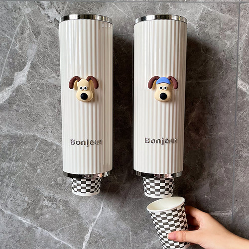 一次性杯子取杯器纸杯收纳架