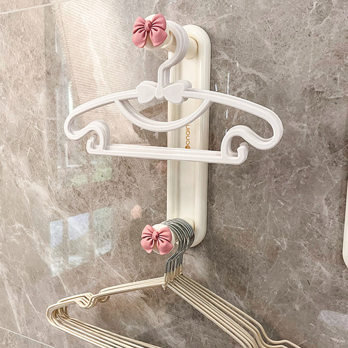 2024新款衣架收纳神器免打孔家用