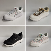 增高特价 外贸原单尾货LT女鞋 厚底休闲小白鞋 潮流慢跑鞋 时尚 运动鞋