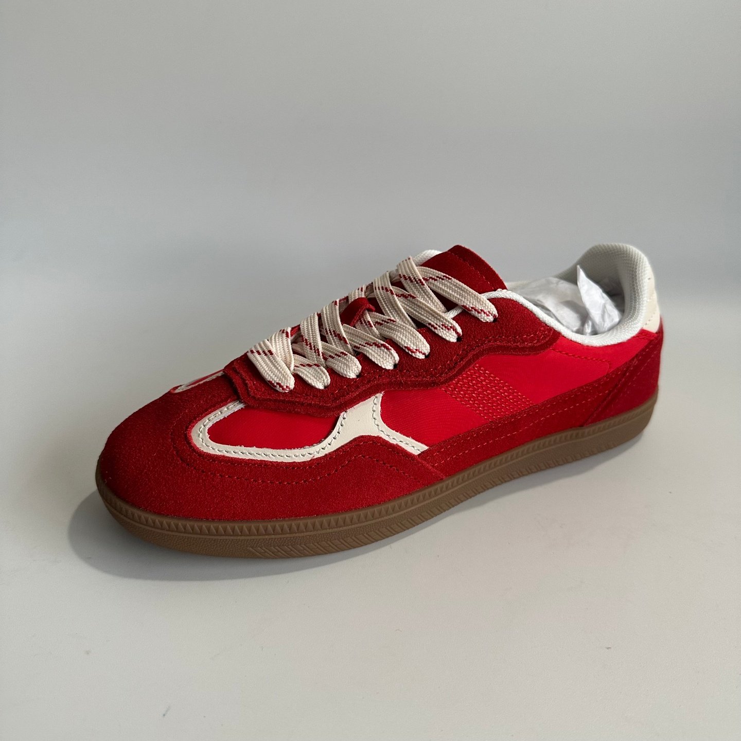 外贸原单尾货女鞋德训鞋真皮板鞋拼色休闲百带运动鞋反绒皮特价,女鞋,德训鞋,淘宝优惠券,粉丝福利购,淘宝优惠卷