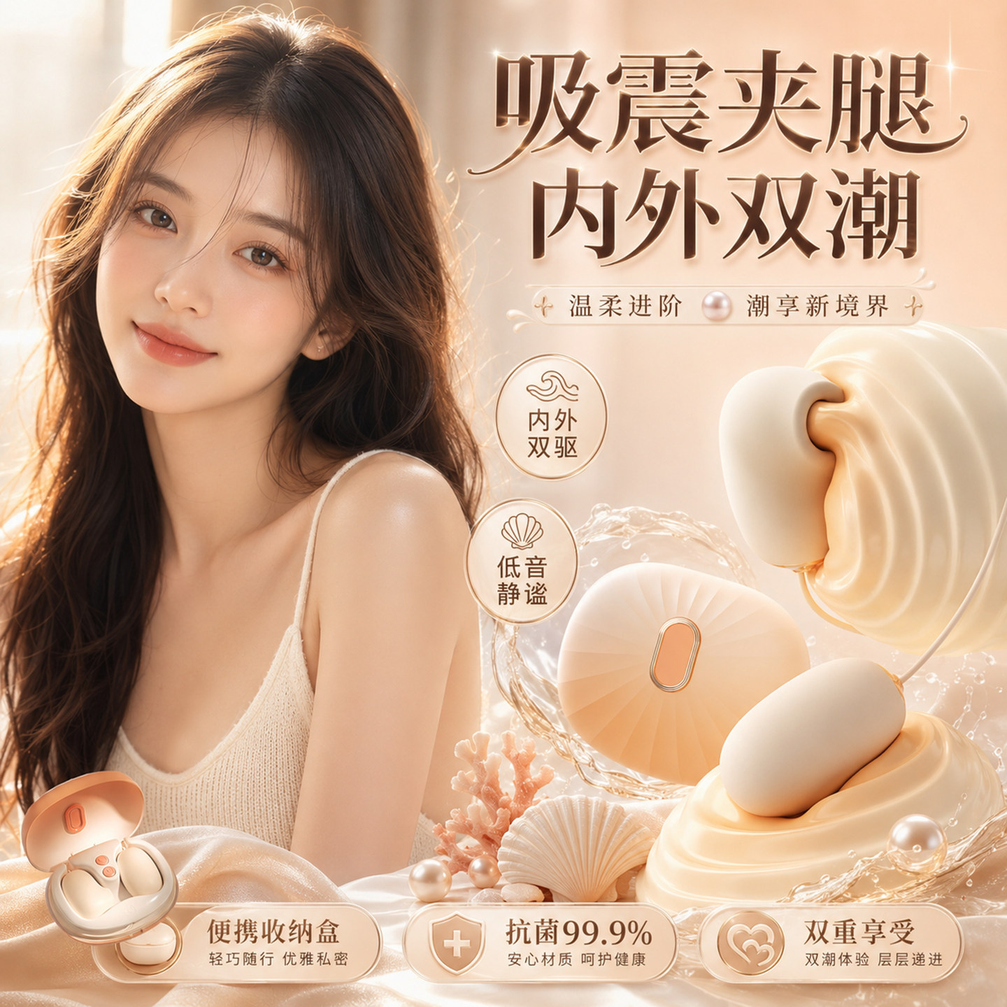 尿喷失禁跳蛋女性情趣女用品自慰女生成人玩具吮吸阴蒂神器秒高潮