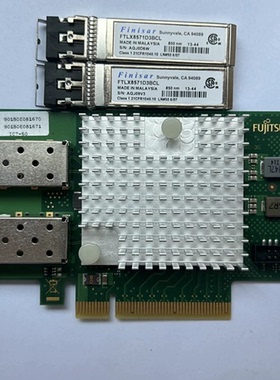 富士通D2755-A11Intel X520-DA2 82599ES 万兆双口光纤网卡