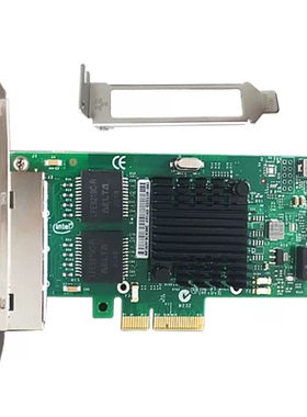 原厂INTEL I340-T4 I350 T4 T2四口千兆网卡ESXI软路由服务器家用