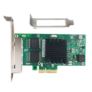 原厂INTEL I340-T4 I350 T4 T2四口千兆网卡ESXI软路由服务器家用