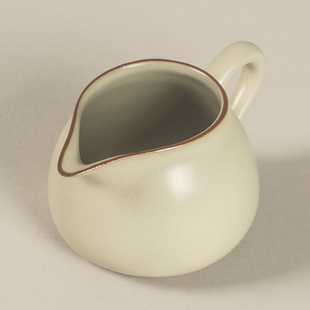 清仓特卖180ml米黄汝窑公道杯陶瓷茶海功夫茶具分茶器汝瓷公杯滤