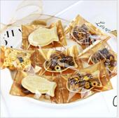 原创糯米船包装 袋 袋鱼形糯米船袋子奶酥杏仁脆机封袋烘焙食品包装