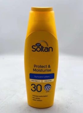 现货 英国代购Boots Soltan 成人保湿防晒乳液SPF30 200ml