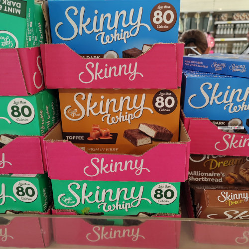 SkinnyWhip薄荷黑巧蛋白棒