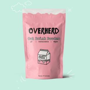 燕麦奶粉可持续有机无麸质即溶植物奶精华4L 英国代购 Overherd