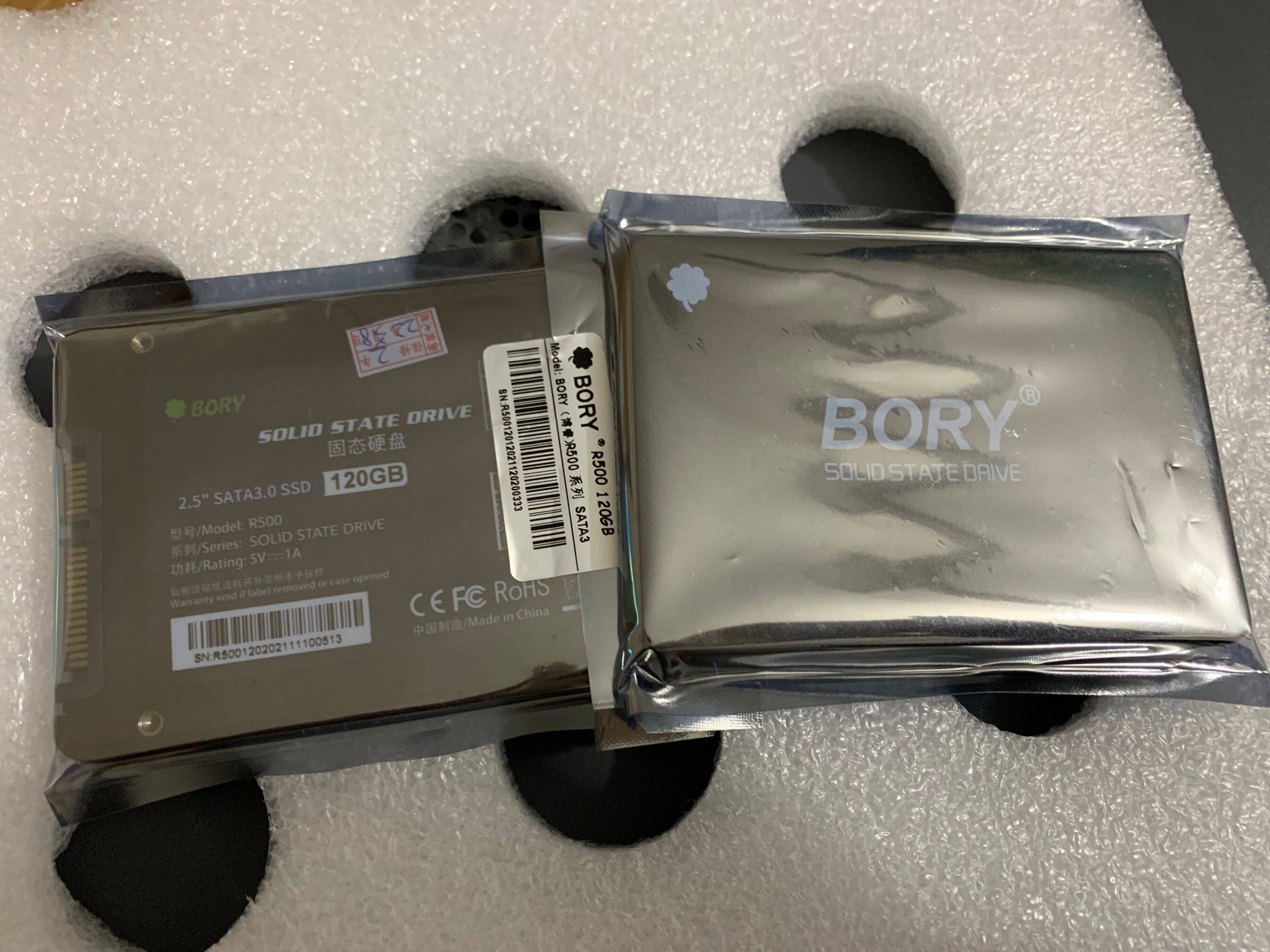 博睿120gb固态硬盘台式机笔记本电脑固态 ssd2.5寸sata3全新