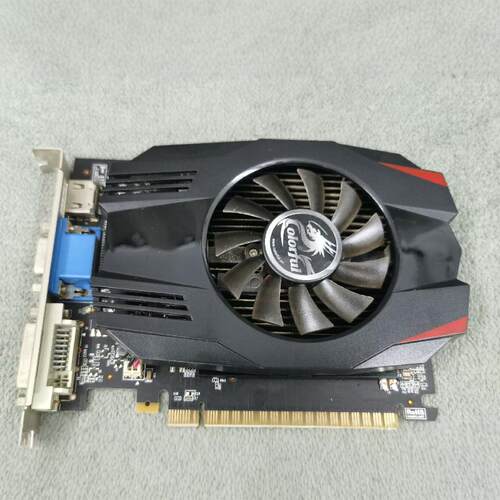 二手拆机7彩虹 GT730 黄金版省电版2G D5 PCI-E 游戏显卡