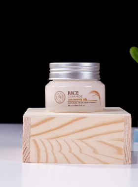 菲诗小铺thefaceshop大米滋润保湿补水面霜 深层锁水滋养嫩白肌肤