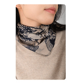 羊毛印花春夏百搭女士薄款 防晒小方巾