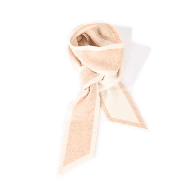 少量春秋冬韩定制针织旅拍百搭保暖护颈小长条围巾