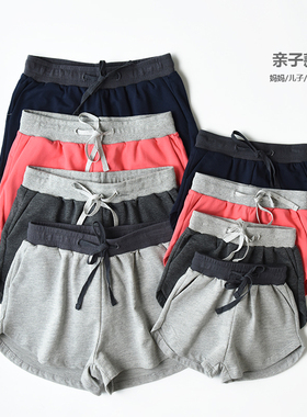 57561 清库 儿童纯棉运动短裤 女童细毛圈三分裤 小童夏款C