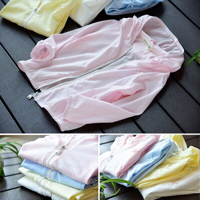 透气软薄棉质上衣儿童外套