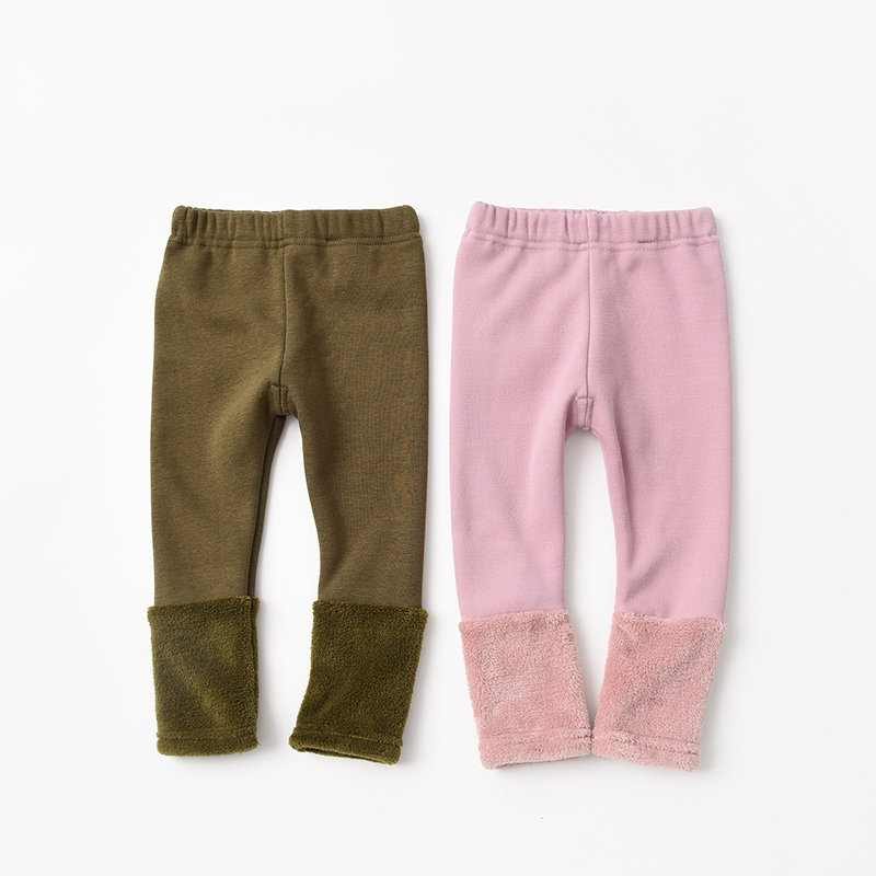 72698 特 儿童加绒打底裤 女童纯色长裤 小童冬款 一体绒 家居,童装/婴儿装/亲子装,裤子,淘宝优惠券,粉丝福利购,淘宝优惠卷