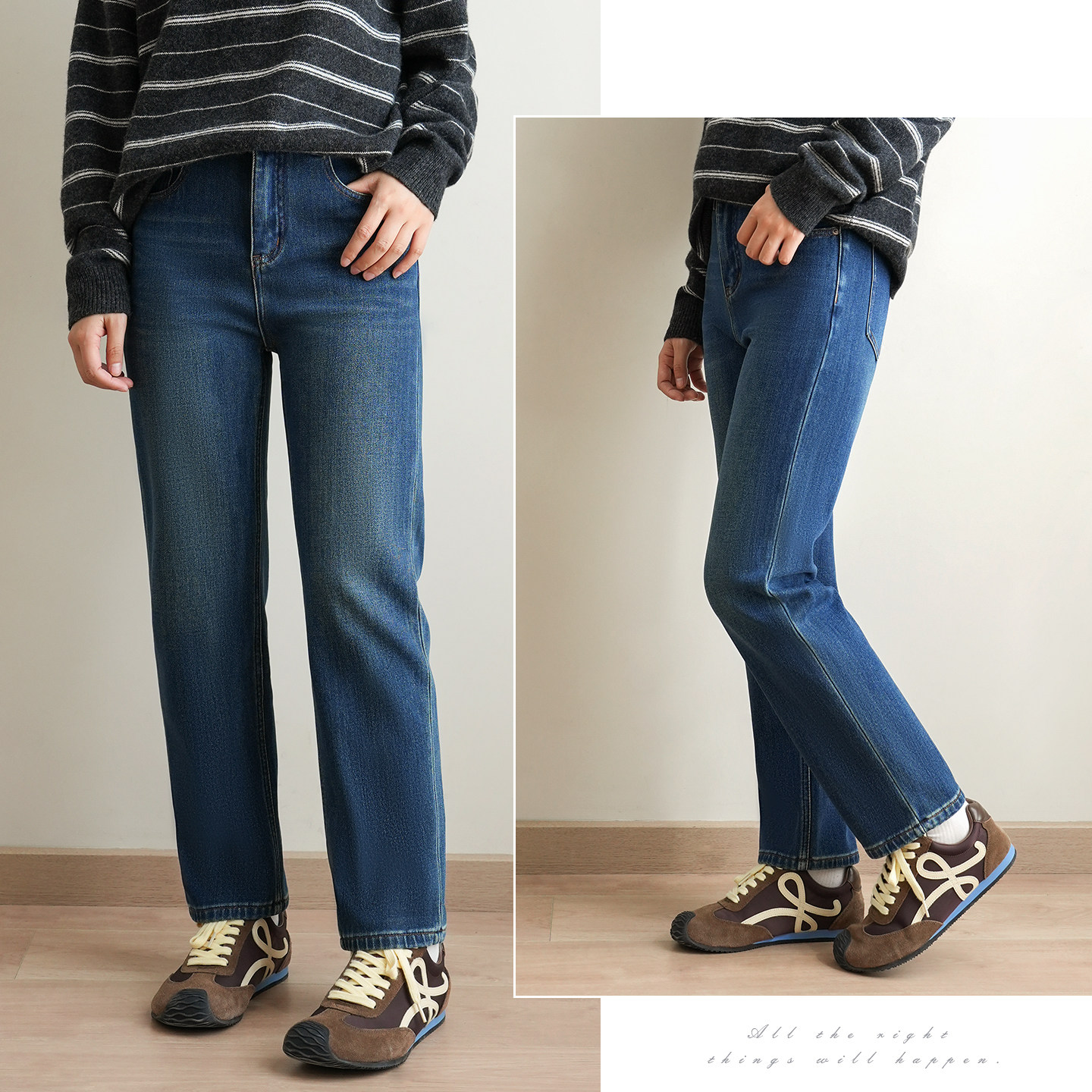 小个子好穿 棉质抓绒保暖九分牛仔裤 女士高腰烟管裤薯条裤 冬k,女装/女士精品,牛仔裤,淘宝优惠券,粉丝福利购,淘宝优惠卷