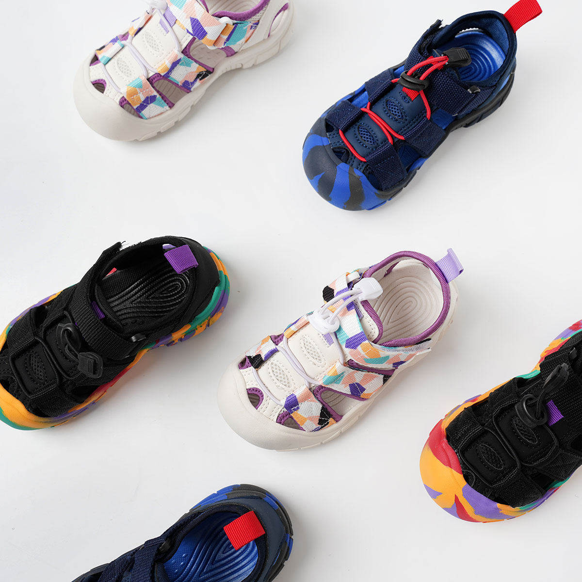 特 儿童包头防撞脚凉鞋 男童女童迷彩防滑沙滩运动休闲鞋,童鞋/婴儿鞋/亲子鞋,凉鞋,淘宝优惠券,粉丝福利购,淘宝优惠卷