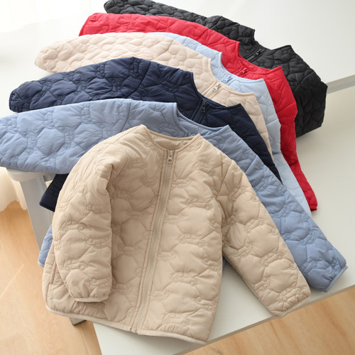 棉衣男女童棉服秋冬儿童校服内胆