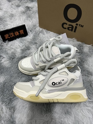 Ocai复古小白鞋5厘米增高