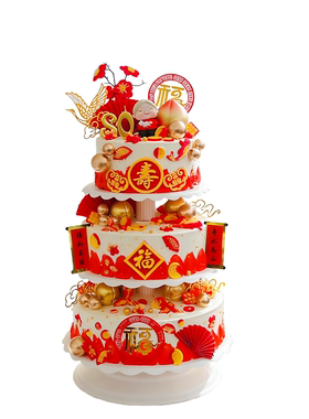三层多层白色支架祝寿婚庆水果仿真蛋糕模型新款橱窗展示摆设样品