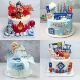 蛋糕模型仿真2026新款 网红卡通儿童水果生日蛋糕塑胶样品橱窗定制
