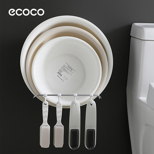 卫生间免打孔脸盆架带挂钩