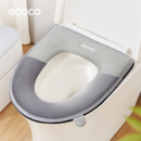 ecoco马桶坐垫四季 坐便圈家用盖套通用防水罩垫子 通用坐便垫套装