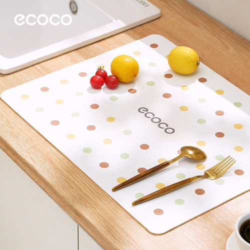 ecoco洗碗槽吸水垫厨房防水垫洗手台水龙头水池台面水垫厨房地垫