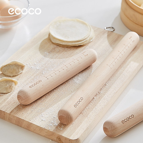 ecoco厨房擀面杖烘焙套转