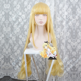寄宿学校的朱丽叶 朱丽叶·贝尔西亚 混金一米长卷发cosplay假发