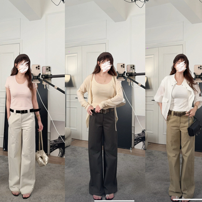 直腿西裤/夏日版/挺感面料