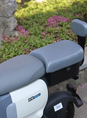 适配九/号电动车A35+/A80+/A60+系列坐垫尾箱通用座椅尾箱后座垫