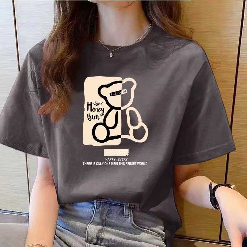 高端正品纯棉超好看休闲韩版短袖
