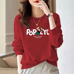 专柜即墨2026秋冬新款纯棉卫衣女韩系时尚小个子加绒加厚宽松外套