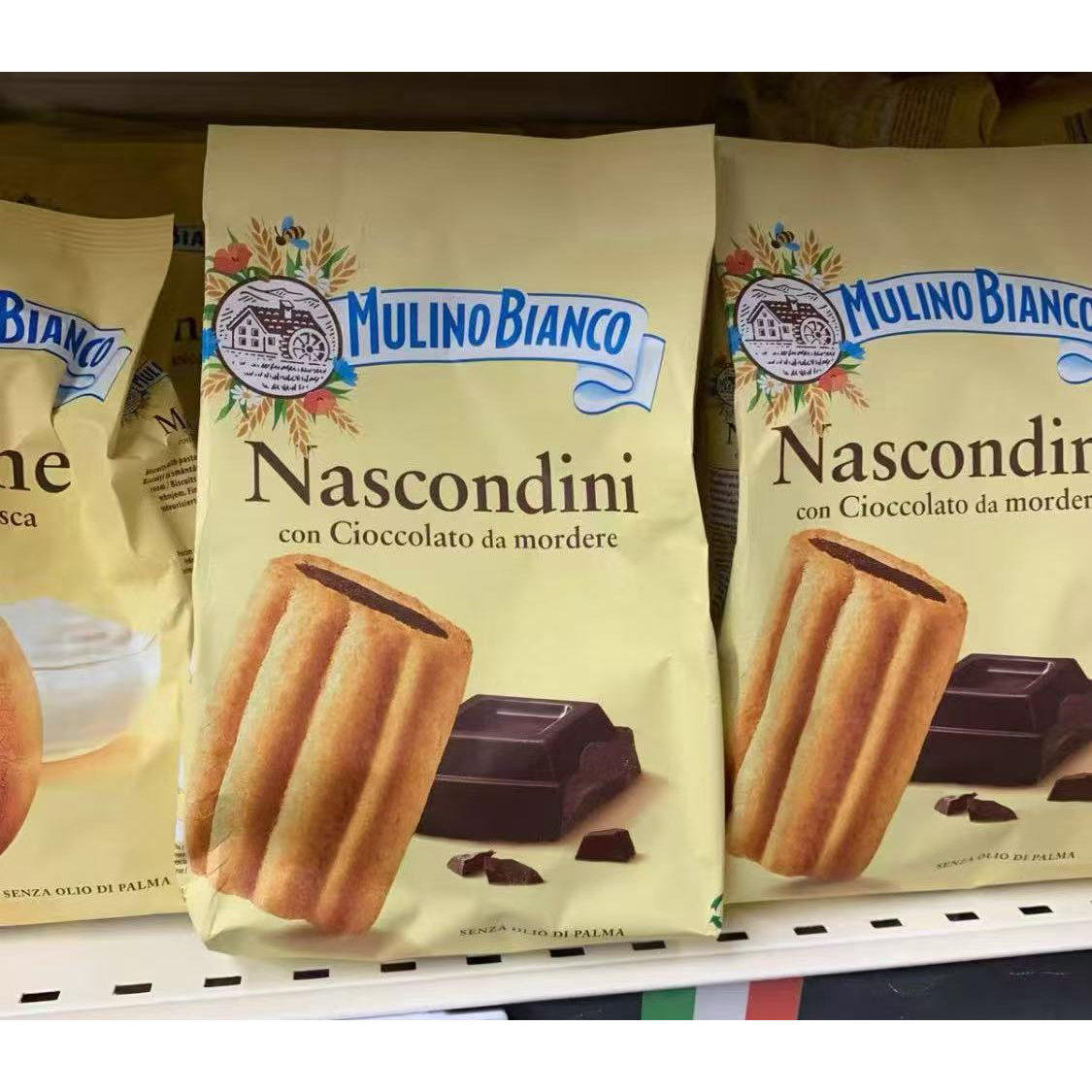 意大利mulino bianco巧克力夹心nascondini大包600g